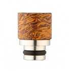 Drip Tip 510 in Legno e Acciaio